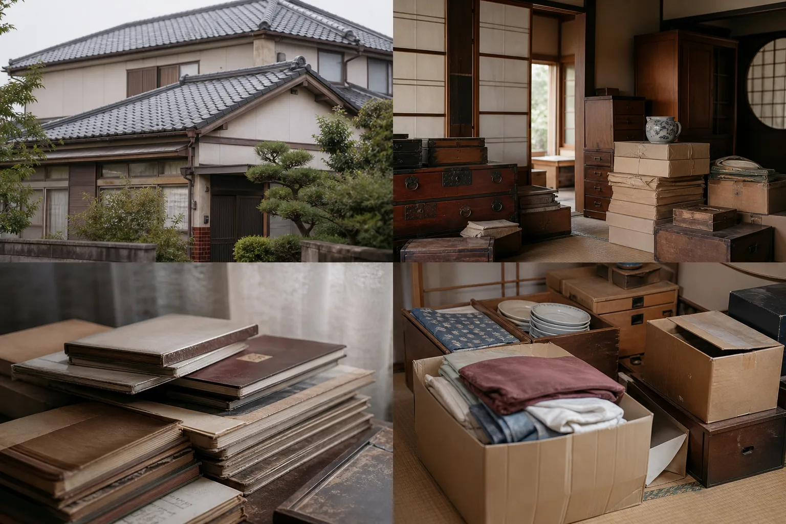 家財が残った実家。解体業者へ頼める範囲