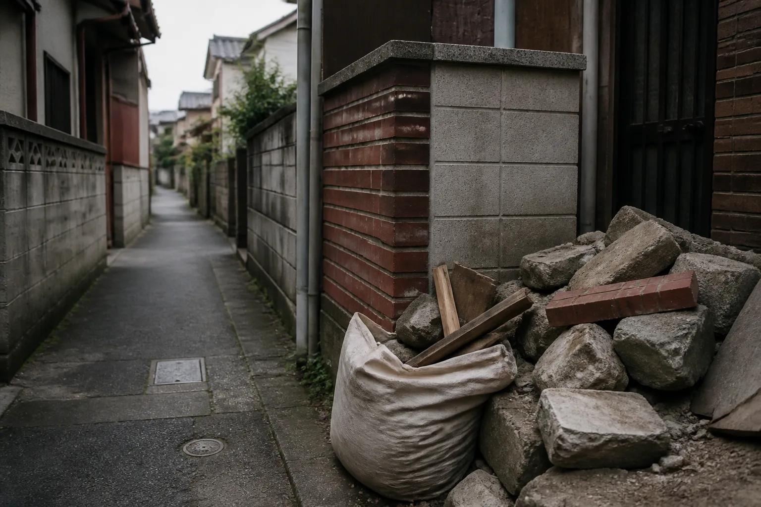 前面道路が狭い家の解体。費用と工期が変わる理由の確認ポイント 2